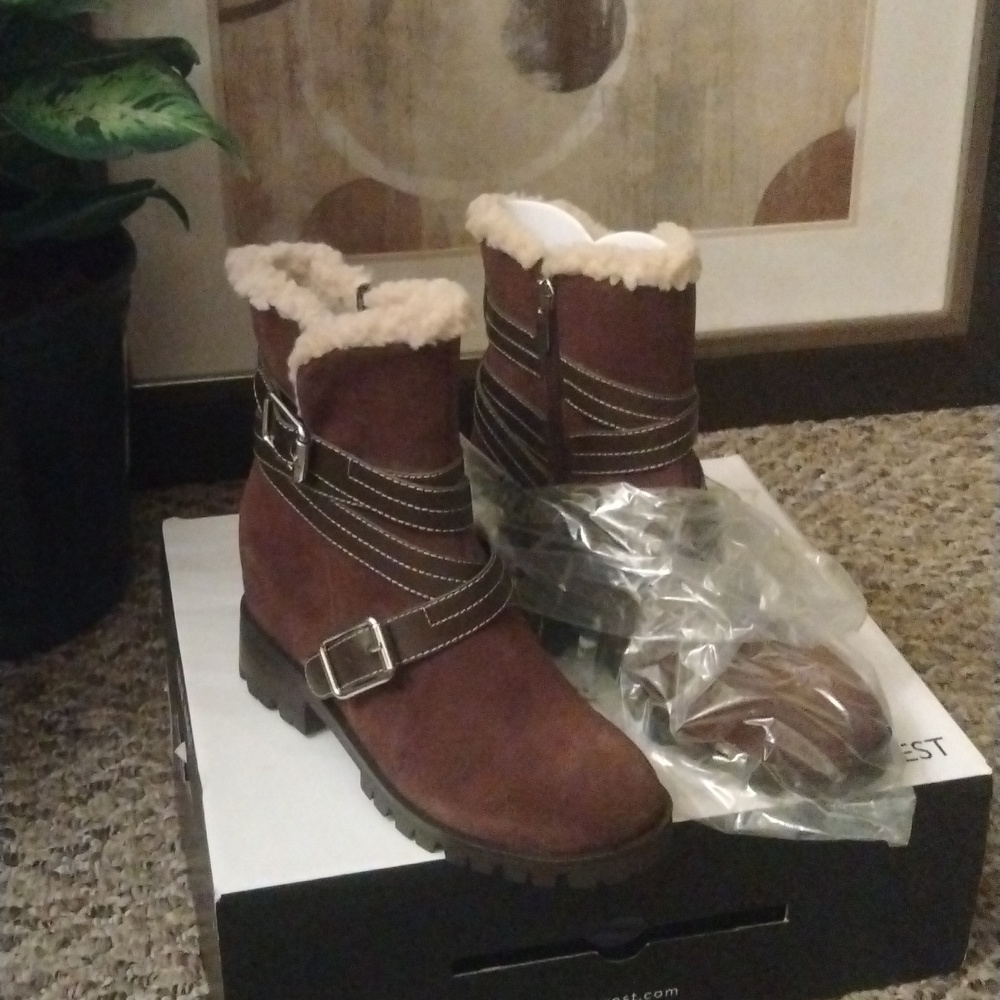 Suede Boots